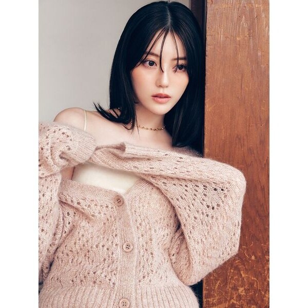 【FRAY. I.D】　ステッチVネックカーディガン ステッチVネックカーディガン（カーディガン）｜FRAY I.D（フレイ