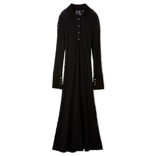 ストレッチレースポロカラーワンピース | フレイ アイディー(FRAY I.D