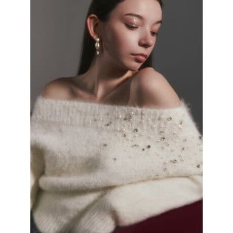 [^ԁFFWNT255107]<b>y㎿ȃApJVM[ɃrW[{A[gs[X̂悤ȃjbgz<^b><b>yDesign^Stylingz<^b>zf[V[Y؂₩ɍʂJewel CollectionoꂵVM[jbǵAZсAڂɓ邽сAS郊NXȈꖇBygȃApJ̃jbgx[XɁA狹ɂăp[ƃrW[Of[VɎhJґɂ炢܂BƂVGbgƁAƂ̂lbNC̃RgXgAl̐FCY܂BItV_[łAV_[ł̂ŁAX^COɍ킹ĂD݂ɒBJewel CollectioñnCEGXgrW[fjpciFWFP255069j킹ƁArW[AVg[̃oXɂȂAɈۓIɁB̑A؂₩ȃXJ[g킹ăp[eBV[ɂBDtF~jIVRAFBLUAsILGRY3FWJłBƖ̊֌WɂAۂFČꍇ܂B\߂B܂p\REX}[gtHȂǂ̊ɂA኱iƉ摜̃J[قȂꍇ܂B\߂Bi̐F́AiPi摜QƉBi摜̓Tv̂߁AFTCY̎dlɕύXꍇ܂̂ŁA\߂B