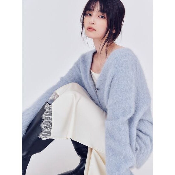 【新品未着用】FRAY I.D（フレイ アイディー）　カーディガン FRAY I.D/フレイ アイディー | 2024 WINTER COLLECTION 🤍 【#ダブル