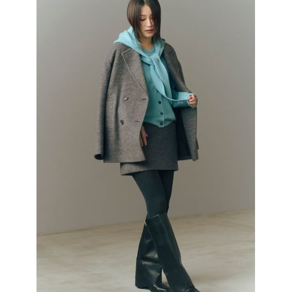 オーバーサイズウールシャギージャコット | フレイ アイディー(FRAY