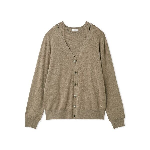 ウォッシャブルカシミヤシルクボートネックニット／ウォッシャブル