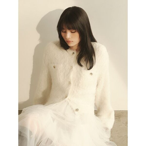 ミックスツイードニットカーディガン | フレイ アイディー(FRAY I.D