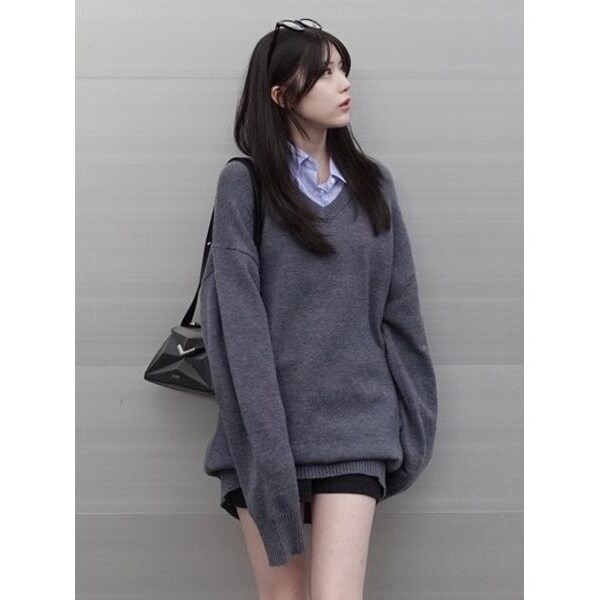 美品FRAY I.Dフレイ アイディーレイヤードシャツカラーウールワンピース レイヤードシャツカラーウールワンピース | フレイ アイディー(FRAY