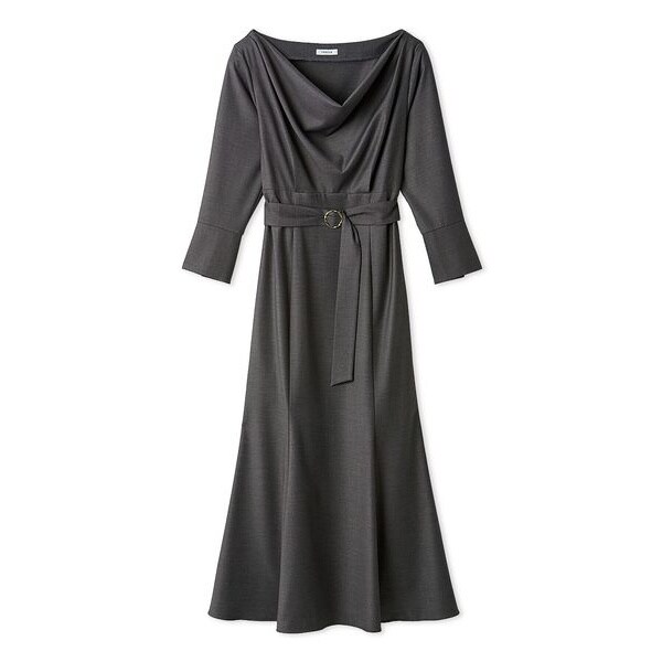 新品未使用♡ FRAY.ID バイカラーポケットニットワンピース バイカラーポケットニットワンピース（マキシ丈/ロングワンピース