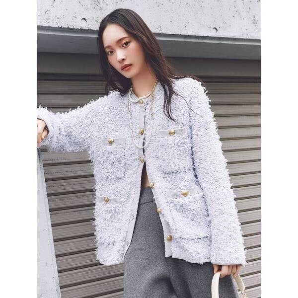 ファーケープニット | フレイ アイディー(FRAY I.D) | マルイウェブ