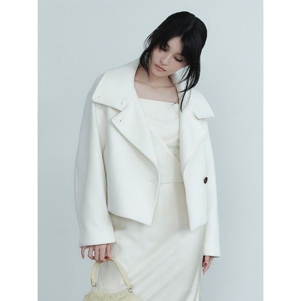 コットンダブルクロスハーフコート | ノーブル(Noble) | マルイウェブ