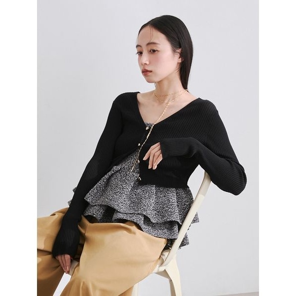 [�}���C]�V���N�R�b�g���N���b�v�h���u�j�b�g�J�[�f�B�K��/�t���C �A�C�f�B�[�iFRAY I.D�j BLK