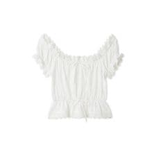 2wayフリルレースブラウス