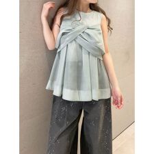 FRAY I.D（フレイ・アイディー） トップス 26春夏 ツイストディテール 
