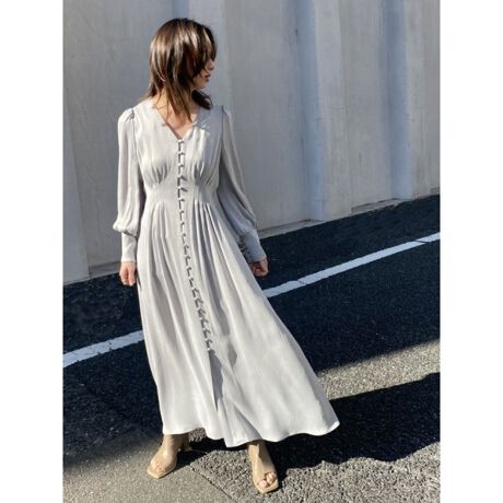 サテンタックワンピース フレイ アイディー Fray I D ファッション通販 マルイウェブチャネル To605 237 52 01