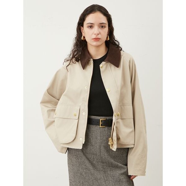 週末値下げ　Barbour ジャケット　ミラオーウェン別注 別注】<Barbour>ショートジャケット | ミラ オーウェン(Mila Owen