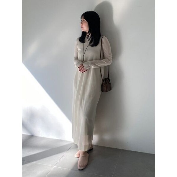 Mila Owen【タグ付き新品】フレンチスリーブサイドスリットカットワンピース ミラ オーウェン Mila Owen フレンチスリーブサイドスリット