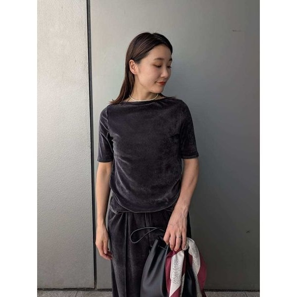 ミラ オーウェン Mila Owen イージーケアレイヤード半袖カットトップス （LIME） イージーケアレイヤード半袖カットトップス(カットソー