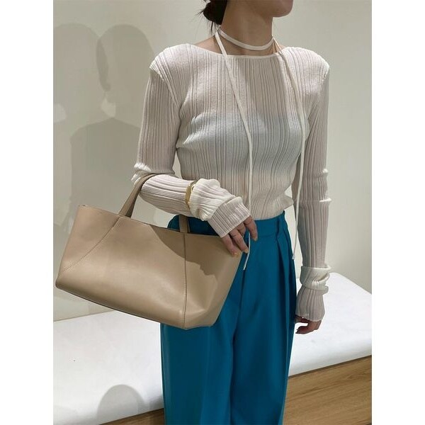 ミラオーウェン　フロントベルトワイドペーパー トートバッグ　カゴバッグ　完売品 ミラオーウェン フロントベルトワイドペーパー トートバッグ カゴ