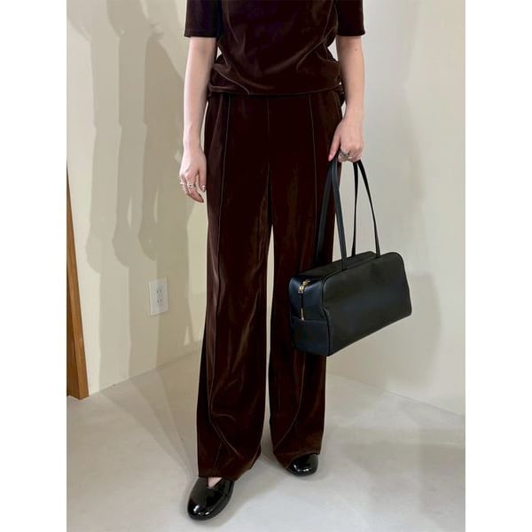 【極美品】 ミラオーウェン ハンドバッグ ベルト付き キャメル レザー MilaOwen 