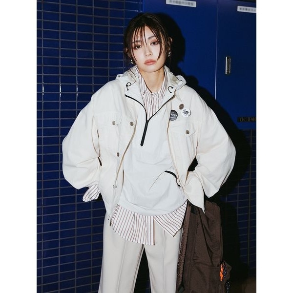 缶バッチ付きGジャン | ミラ オーウェン(Mila Owen) | マルイウェブ