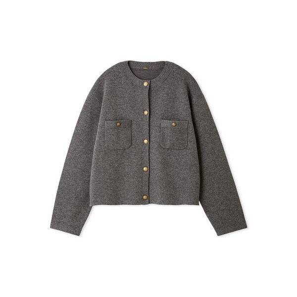 フェイス金釦カーデ | ミラ オーウェン(Mila Owen) | マルイ