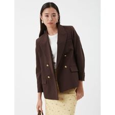 金釦ダブルブレストブレザー