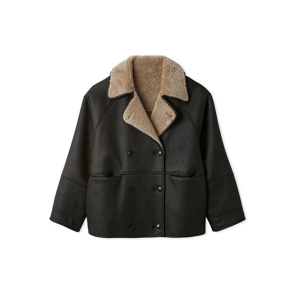 NOBLE ミルキーシアースタンドカラーパーカーブルゾン ミルキーシアースタンドカラーパーカーブルゾン | ノーブル