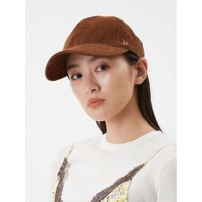 ミラ オーウェン(Mila Owen)のM刺繍コーデュロイキャップ