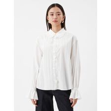 ミラ オーウェン(Mila Owen)のフリルカラーパフスリーブブラウス