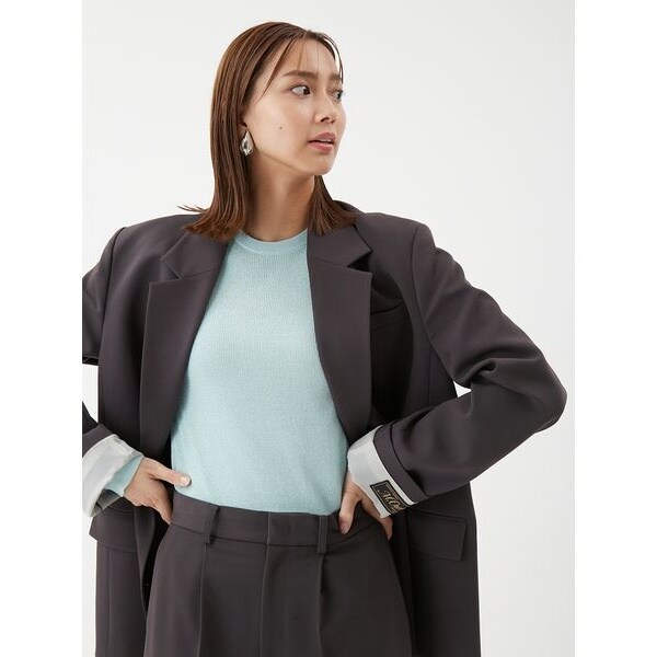 セットアップ対応】コーデュロイパッチポケットシングルジャケット