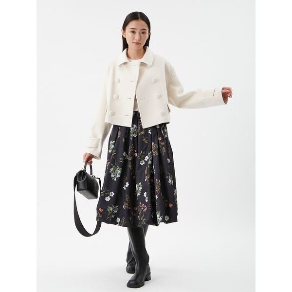 ステンカラーフェイクレザーブルゾン | ミラ オーウェン(Mila Owen