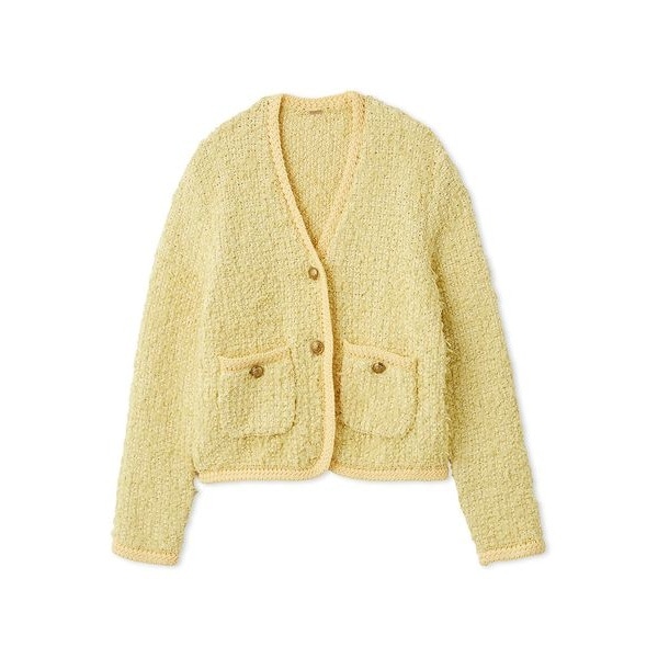 ニットツイードジャケット