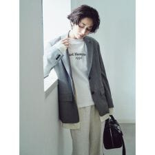 シャツレイヤードジャケット