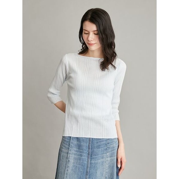 【chocoron】ミラオーウェン アシメヘムリブニット♡新品タグ付 チェックペプラムキャミ×タンクSET(セットアップ)｜Mila Owen（ミラ