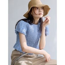 WEB限定カラー】シャーリングブラウス | ミラ オーウェン(Mila Owen