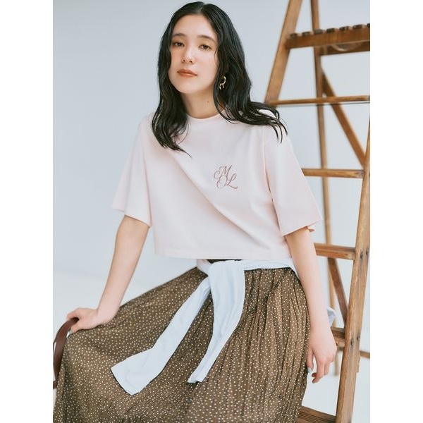 WEB限定カラー】ハイラインモノグラムTシャツ | ミラ オーウェン(Mila