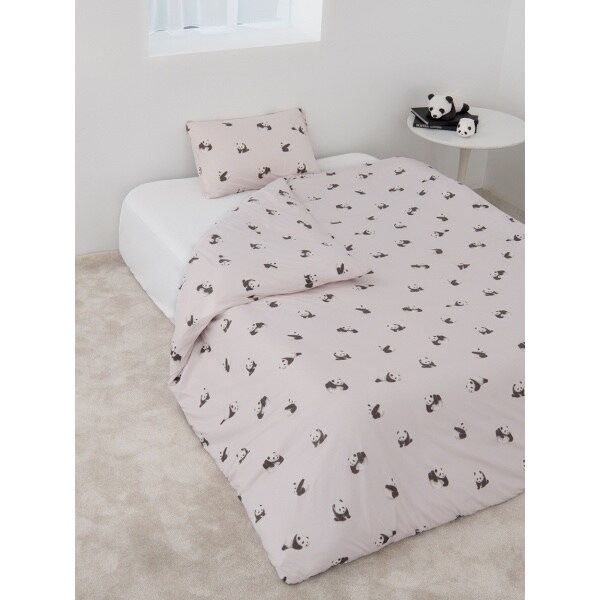 Sleep】(ダブル)パンダモチーフ寝具2点SET | ジェラート ピケ(gelato