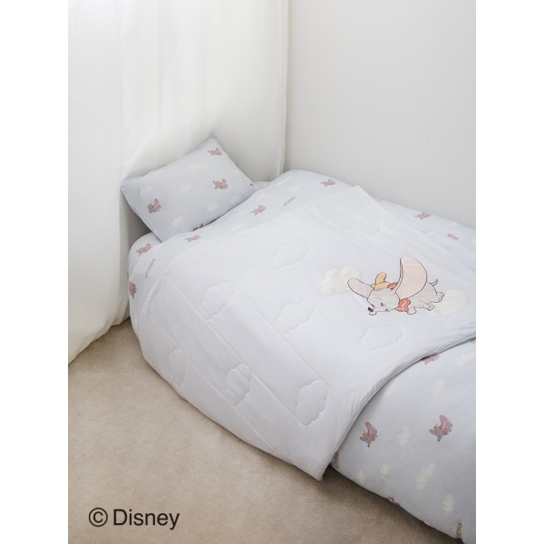 Sleep】Dumbo／パッチワーク刺繍キルトケット | ジェラート ピケ 