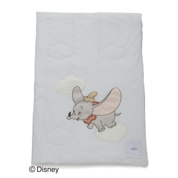 Sleep】Dumbo／パッチワーク刺繍キルトケット | ジェラート ピケ