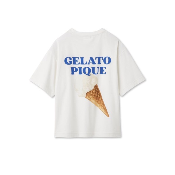 バックプリントTシャツ | ジェラート ピケ(gelato pique) | PWCT231326