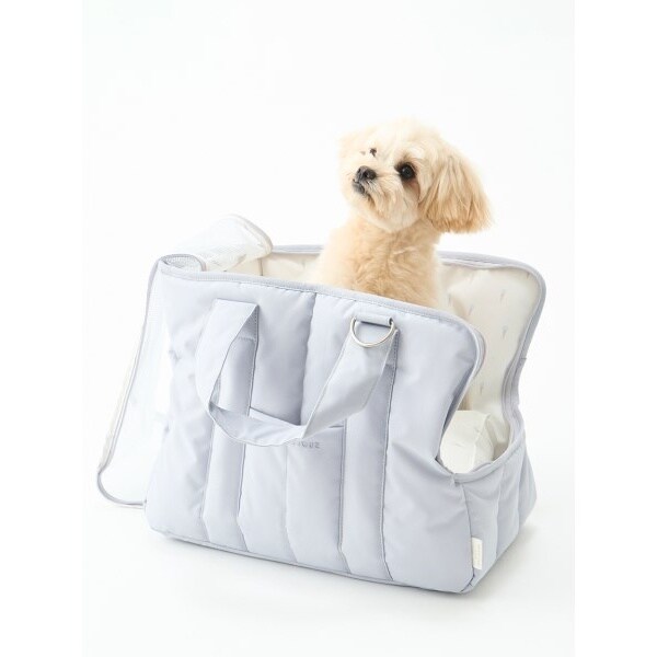 gelato pique 【CAT&DOG】モチーフ柄ミニサイズキャリーバッグ CAT&DOG】【販路限定商品】モチーフ柄ミニサイズキャリーバッグ