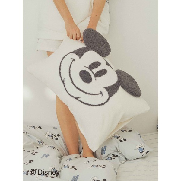 Sleep】Mickey & Minnie／ジャガードピローケース | ジェラート ピケ 