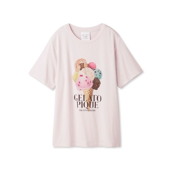 15th】ワンポイントTシャツ | ジェラート ピケ(gelato pique