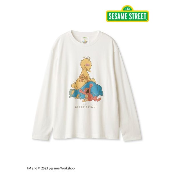 SESAME STREET】ワンポイントTシャツ | ジェラート ピケ(gelato pique