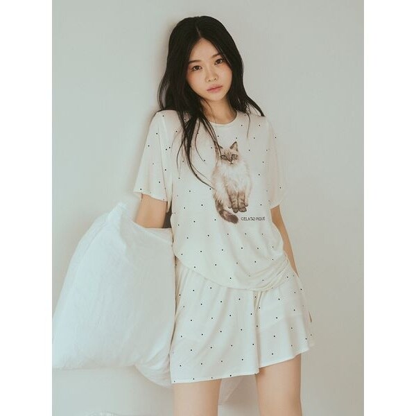 新品 ジェラートピケ ミニー Tシャツ＆ショートパンツ 上下