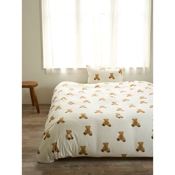 新品 ジェラートピケ Sleep シングル ベアモチーフ3点SET 寝具カバー ジェラートピケ Sleep シングル ベアモチーフ3点SET 寝具カバー