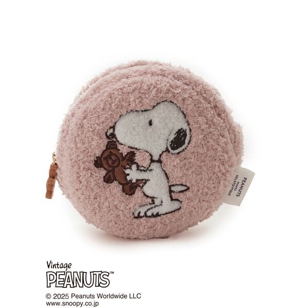 【PEANUTS】SNOOPY×BEAR アップリケポーチ PEANUTS】SNOOPY×BEAR アップリケポーチ（ポーチ）｜gelato