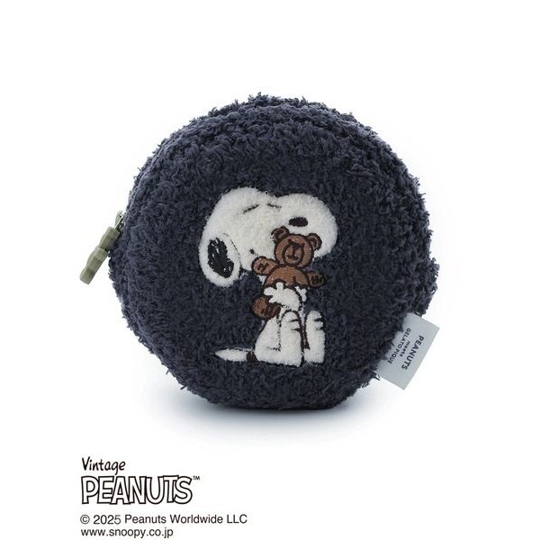 PEANUTS】SNOOPY×BEAR アップリケポーチ | ジェラート ピケ
