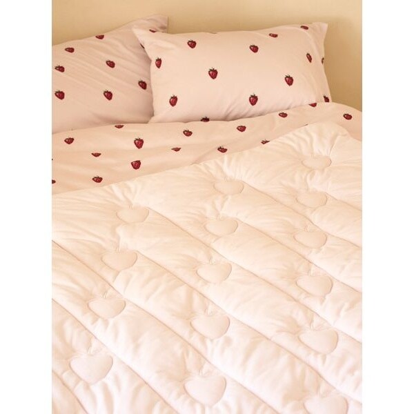 Sleep】ストロベリー柄 キルトケット | ジェラート ピケ(gelato pique