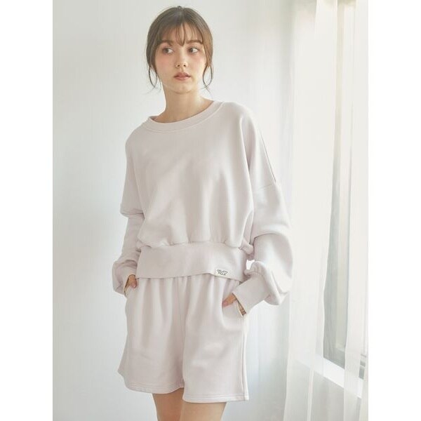 新品＊ジェラートピケハートモチーフTシャツ&ショートパンツSET