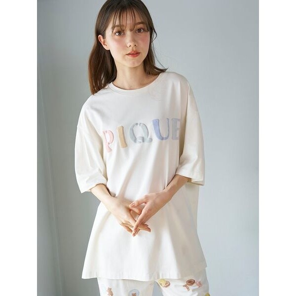 ドーナツベアワンポイントTシャツ（Tシャツ/カットソー
