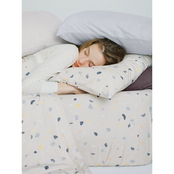新品 gelato pique クマ刺繍 掛け布団 キルトケット ブラウン くま Sleep】クマキルトケット | ジェラート ピケ(gelato pique