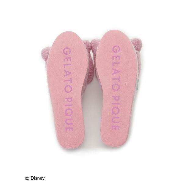 ジェラートピケ　Minnie/ルームシューズ　ミニー　スリッパ ジェラートピケ gelato pique Minnie ルームシューズ スリッパ